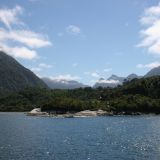 Mit 4,5 Stunden Verspätung sind wir nun auf dem Schiff Richtung Puerto Montt. 11 Stunden dauert die Überfahrt
