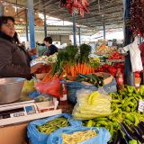 Das Einkaufen auf dem Markt ist nicht nur äusserst spannend, sondern auch der Schwatz mit den Verkäufern (na ja - auf albanisch war es etwas schwierig) macht immer richtig Spass.
