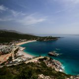 Entlang der albanischen Riviera ...
