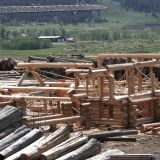 Blockhausherstellung in Williams Lake
