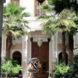 Es gibt in der Medina aber auch viele Wohnhäuser mit wunderschönen Innenhöfen (Riad).
