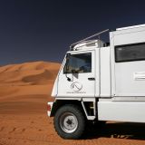Am nächsten Tag starten wir unsere Tour durch die Sanddünen.
