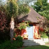 Der African Hut ebenfalls im Hotel
