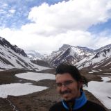 Wir können den Aconcagua nur erahnen.
