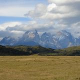 Die eindrückliche Gebirgskette des Torres del Paine
