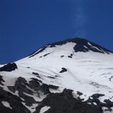 Der heute noch aktive Vulkan im Nationalpark Villarica.

