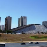 Moderne Hauptstadt Brasilia.
