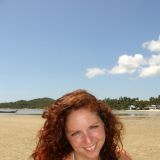 Mal wieder am Strand spazieren.
