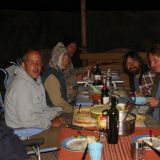 Grillparty auf dem Camping Quinta Lala.
