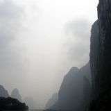 Mystische Landschaft entlang dem Li
