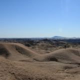 Mondlandschaft in der Wüste um Swakopmund
