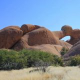 Eindrückliche Felsformationen rund um die Spitzkoppe…
