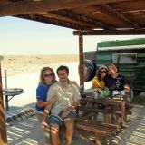 Lange hat's gedauert: Wiedersehen mit dem Team Gaucho im Kgalagadi Transfrontier Park
