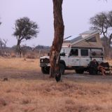 Wildes Camp im Moremi Game Reserve
