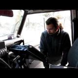 Am naechsten Morgen. Der Landy will nicht mehr… zuviel Wasser
