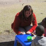 Besuch des Kindergartens in Grootfontein
