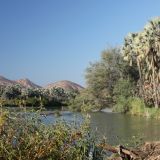 Aussichtsrestaurant am Kunene River
