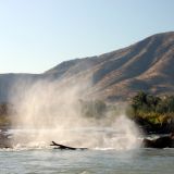 Epupa Falls von oben aus gesehen
