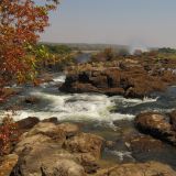 Kante bei den Eastern Cataract. Ab hier gehts 108m in die Tiefe.
