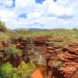 Karijini Nationalpark - hier die Joffre Falls

