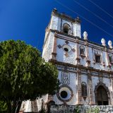 Jesuitenkirche in San Ignacio, das am Besten erhaltene Gotteshaus der Baja. 
