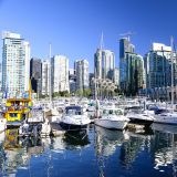 Die Marina in Vancouver ist eine richtige Augenweide.
