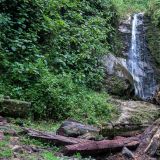 Wasserfall bei Mirador de Quetzales.
