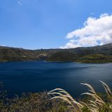 Nach soviel Kultur wird es wieder Zeit für Natur. Die Laguna Cuicocha ist ein Kratersee ...
