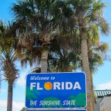 Wir überqueren die Staatsgrenze nach Florida. Ab jetzt heisst es: Sommer, Sonne, Sonnenschein. :-)
