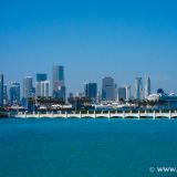 Mit einem letzten Blick auf die Skyline Miamis verlassen wir die City und zugleich die Ostküste.
