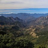 Ausblick auf die Sierra Madre.
