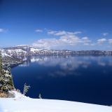 Der Umweg zum Crater Lake NP hat sich für uns mehr als gelohnt, die Aussicht ist einfach phänomenal.
