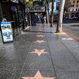 Die Stars und Sternchen der Filmwelt sind auf dem Walk-of-Fame verewigt.
