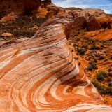 Die Fire Wave - im Valley of Fire State Park.
