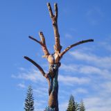 "Totem-Figur" im Park von Noumea. 
