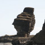 Abstecher zum "Pierced Rock", dem einsamen Felsen im Meer, kurz vor "Bourail", Neukaledonien. 
