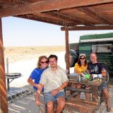 Ab Upington ist das NWW-Team wieder komplett. Im 4er Pack fahren wir zusammen in die südliche Kalahari und dem Khalagadi Transfrontier Park.
