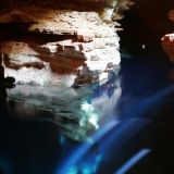 Die zweite Höhle, die Poço Azul
