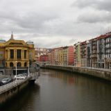 Der Kanal durch Bilbao
