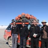 John Pearson und sein Team, von der Land Rover Owner International Zeitschrift.
