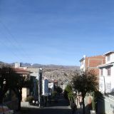 Ein Wohnviertel der Reichen in La Paz.
