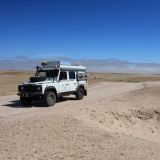 Unterwegs auf dem Weltwitschia Trail nahe Swakopmund
