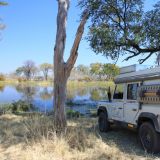 Idyllischer Platz zum Ausruhen… und Hippos beobachten
