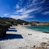 Die Playa "la Perla", ebenfalls an der Bahía de Concepción. 
