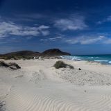 Einmal mehr ein toller Übernachtungsplatz am Strand, Playa "el Tecolote". 
