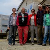 Eine super aufgestellte Hotel Oberland Gruppe. Foto mit Sonja und Benno, Erika und Fritz sowie uns Beiden.
