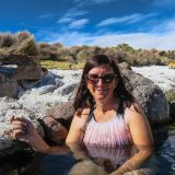 Bei den Termas de Chirigualla gibt es Wellness auf 4'446m und 40ig Grad heisses Wasser, einfach herrlich. 

