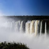 Spektakulärster Wasserfall der Iguazu-Fälle - Garganto del Diabolo (Teufelsschlund).
