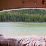 Schlafzimmer mit privatem Seeanstoss.
