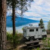 Auf einer Recreation Site am Okanagon Lake verbringen wir ein paar gemütliche Tage. 
